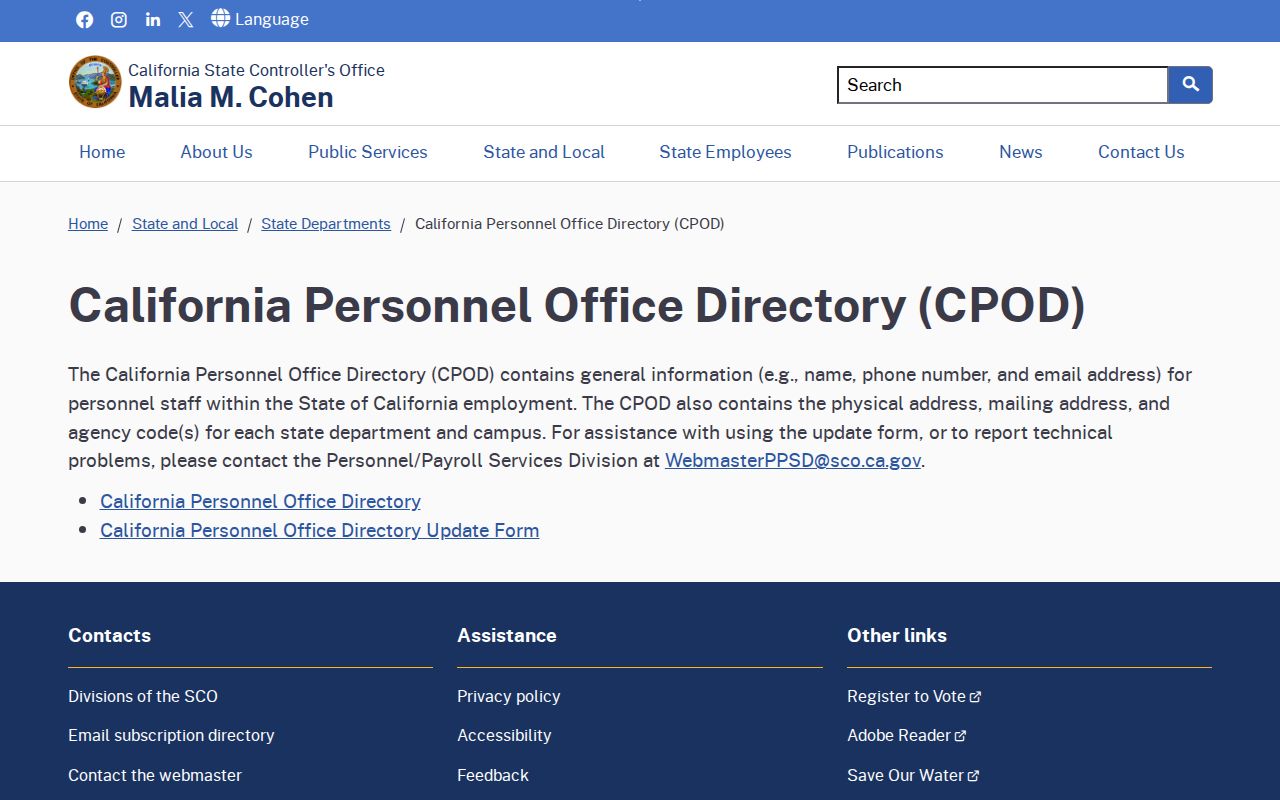 West Covina people directories California personnel office contacts